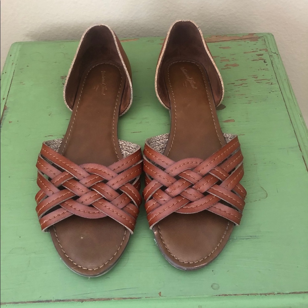 Leather Woven Sandals